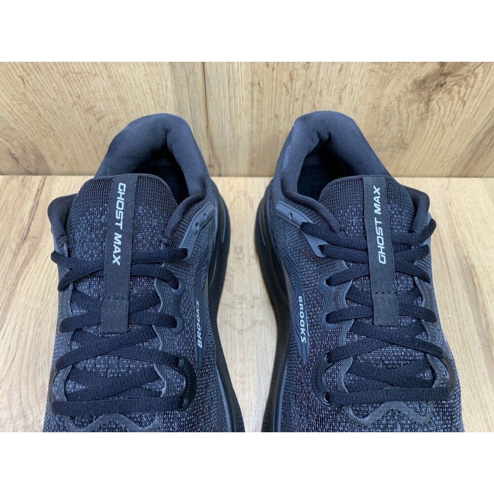 Brooks Ghost Max Women's Size 10 D Wide Black Running Walking Shoes 1203951D020 - Picture 8 of 13